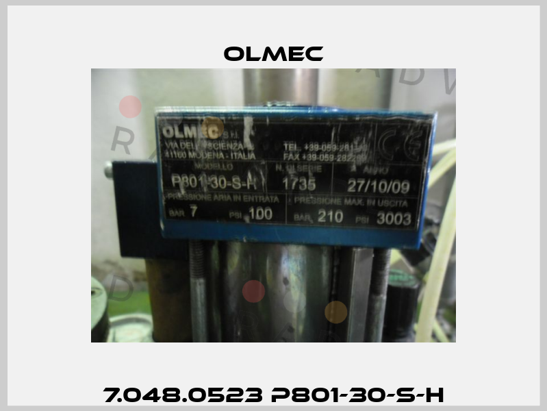 7.048.0523 P801-30-S-H Olmec