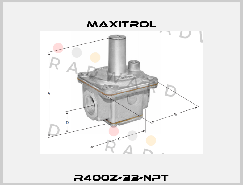 R400Z-33-NPT Maxitrol