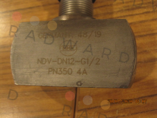 NDV-DN12-G1/2-4A Mha Zentgraf