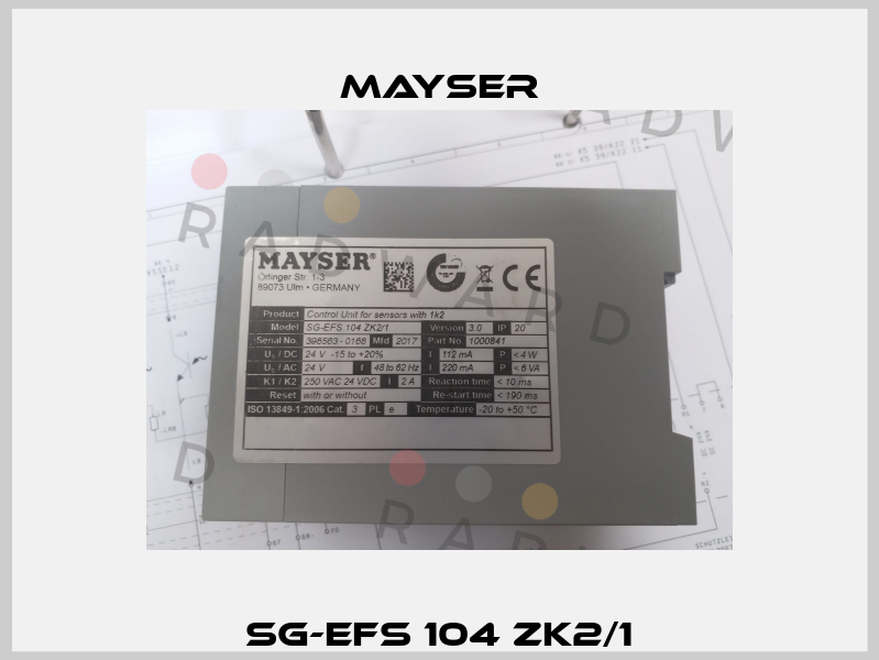 SG-EFS 104 ZK2/1 Mayser