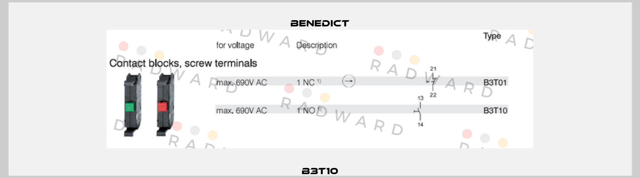 B3T10 Benedict