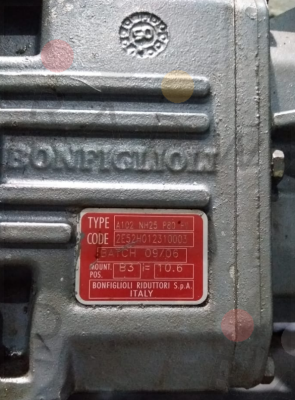 A102 NH25 P80 Bonfiglioli