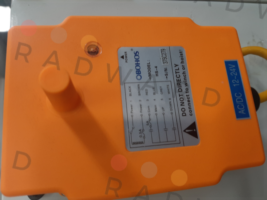 remote control for Model: HS-4 S/N: 375C279 Obohos