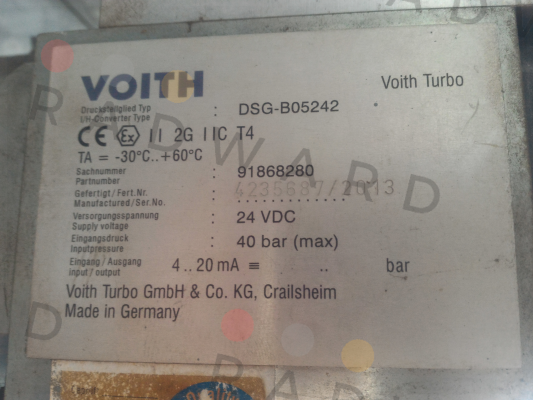 DSG-B05242 Voith