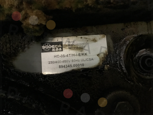 HC-35-4T/H-I-E/KK oem Sodeca