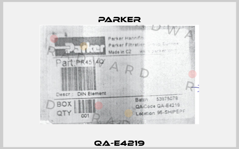 QA-E4219 Parker