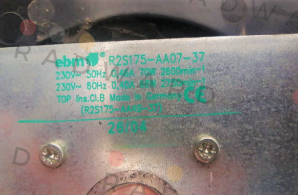 R2S175-AA07-37 EBM Papst