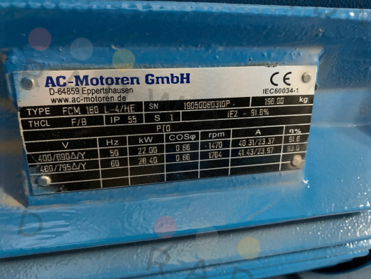 FCM 180 L-4/HE AC Motoren