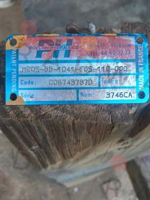 006743787D Poclain