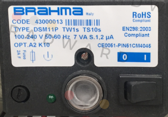 DSM11P TW1S TS10S oem Brahma