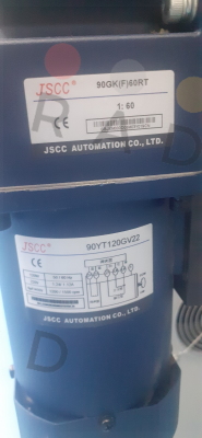 90GK (F) 60RT 1 :60 JSCC AUTOMATION CO., LTD.