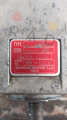C 12 2 P 20.6 P90 B3 Bonfiglioli