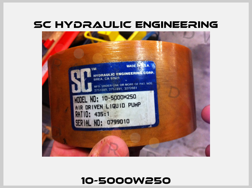 10-5000W250 SC Hydraulic