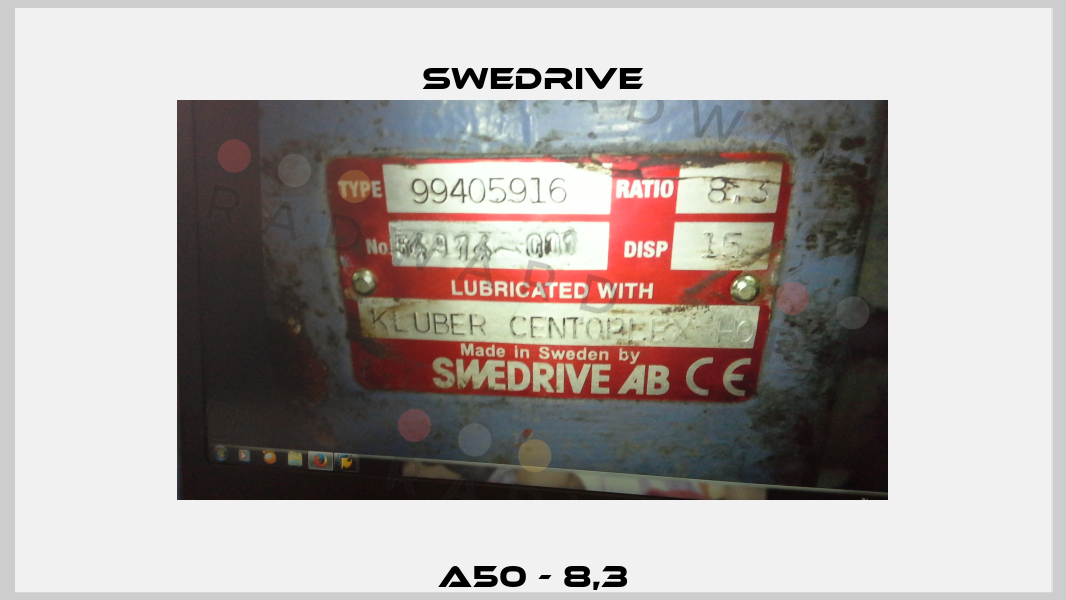 A50 - 8,3 Swedrive
