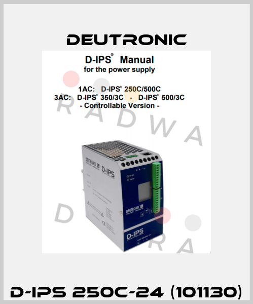D-IPS 250C-24 (101130) Deutronic
