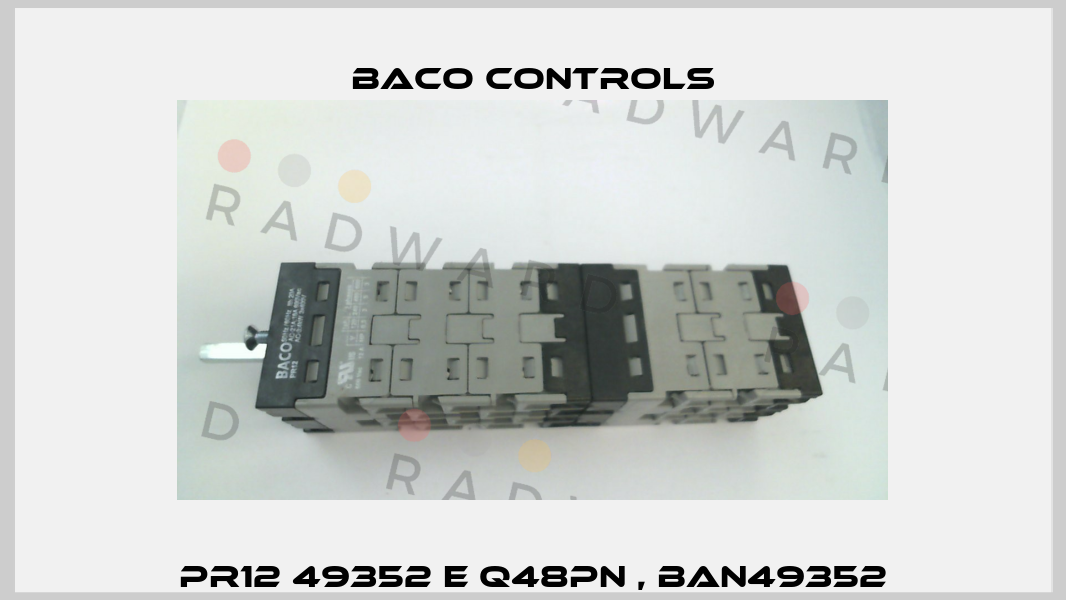 PR12 49352 E Q48PN , BAN49352 Baco Controls