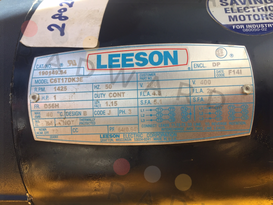 C6T17DK3E Leeson