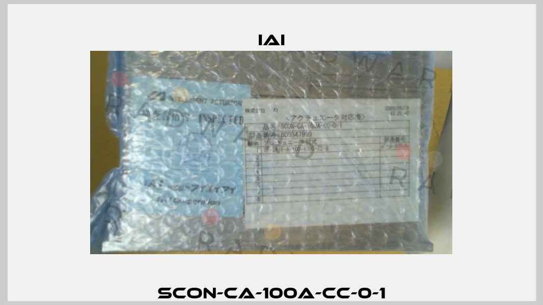 SCON-CA-100A-CC-0-1 IAI