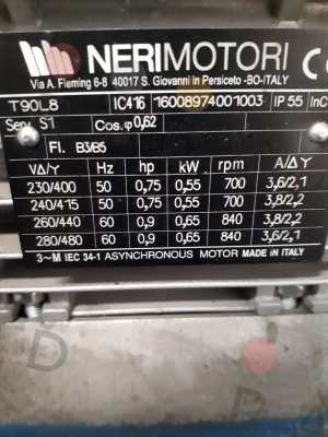 DNB0T090L81-B35 Neri Motori