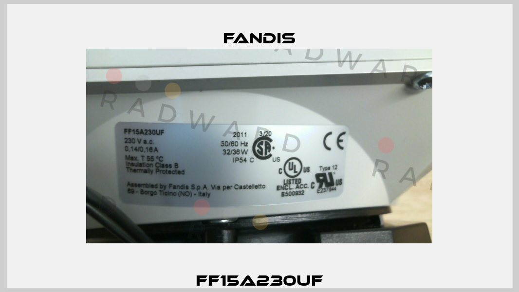 FF15A230UF Fandis