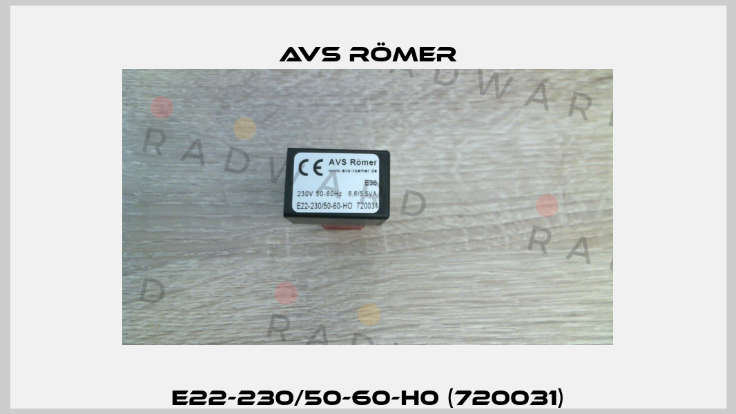 E22-230/50-60-H0 (720031) Avs Römer