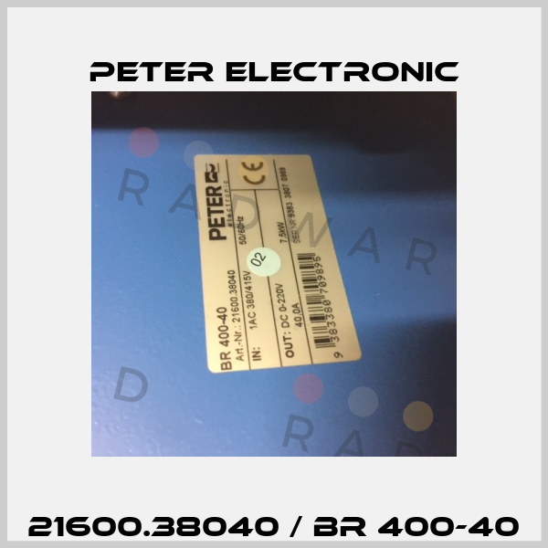 21600.38040 / BR 400-40 Peter Electronic