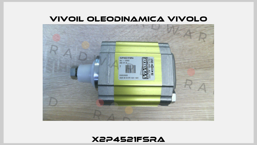 X2P4521FSRA Vivoil Oleodinamica Vivolo