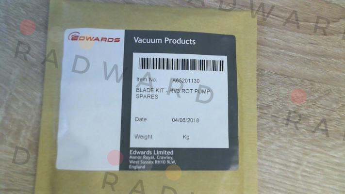 A65201130 Edwards Vacuum