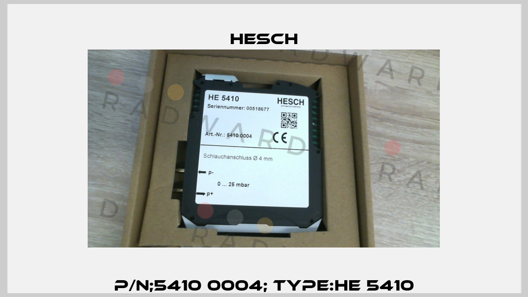 P/N;5410 0004; Type:HE 5410 Hesch