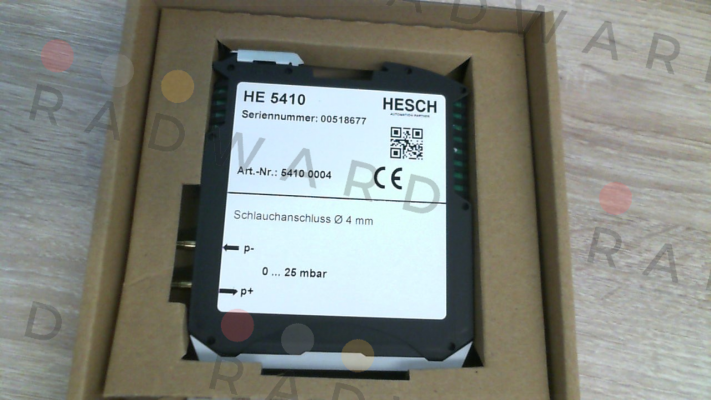P/N;5410 0004; Type:HE 5410 Hesch Automation
