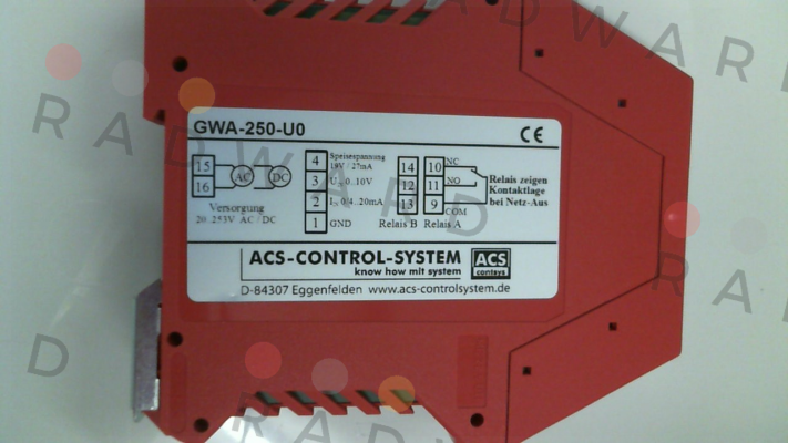 GWA-250-U0 Acs Control-System