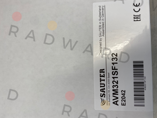 AVM321SF132 Sauter