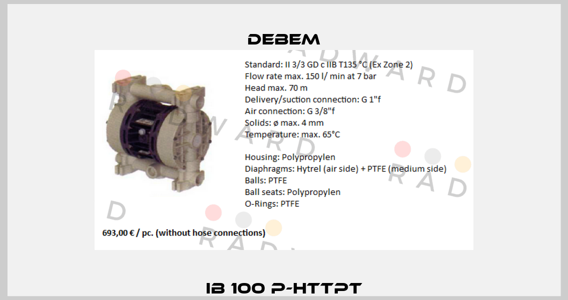 IB 100 P-HTTPT Debem