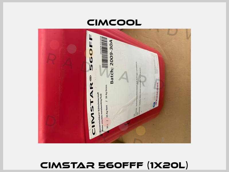 CIMSTAR 560FFF (1x20L) Cimcool
