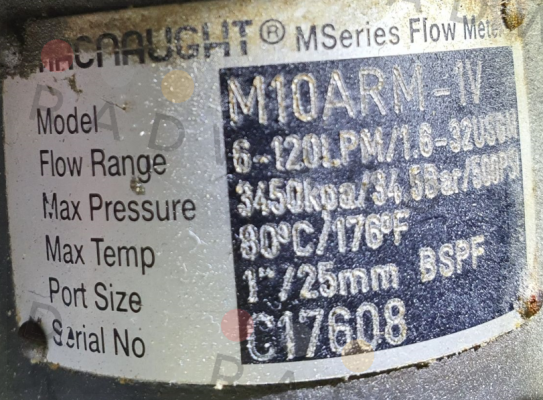 service kit for M10ARM-1V MACNAUGHT