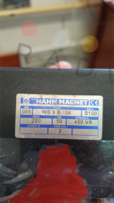 Nr.068  Type WSB/34 HAHN-MAGNET (Kendrion)