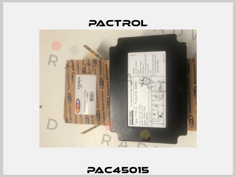 PAC45015 Pactrol