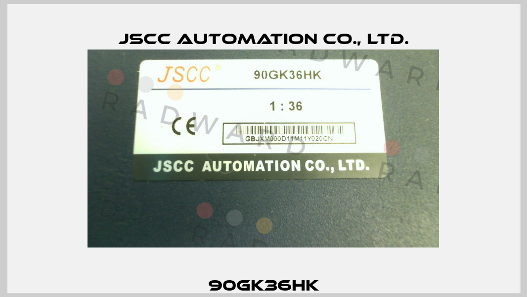 90GK36HK JSCC AUTOMATION CO., LTD.