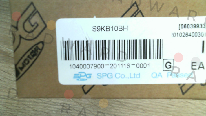 S9KB10BH Spg Motor