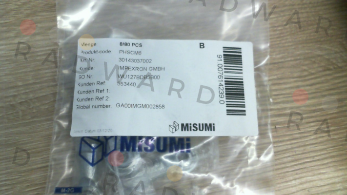 PHSCM6 Misumi