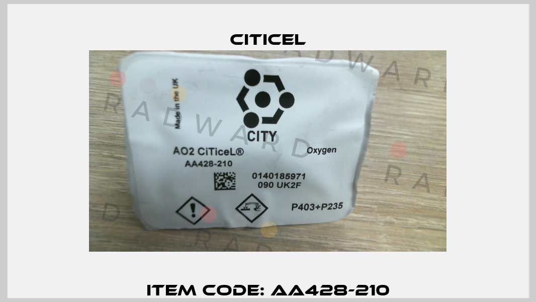 Item Code: AA428-210 Citicel