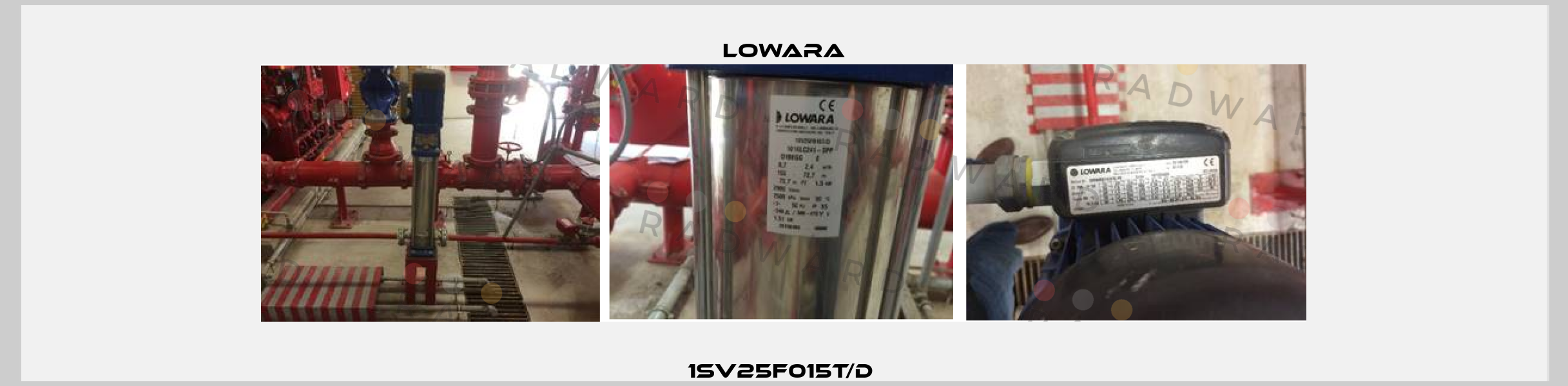 1SV25F015T/D  Lowara