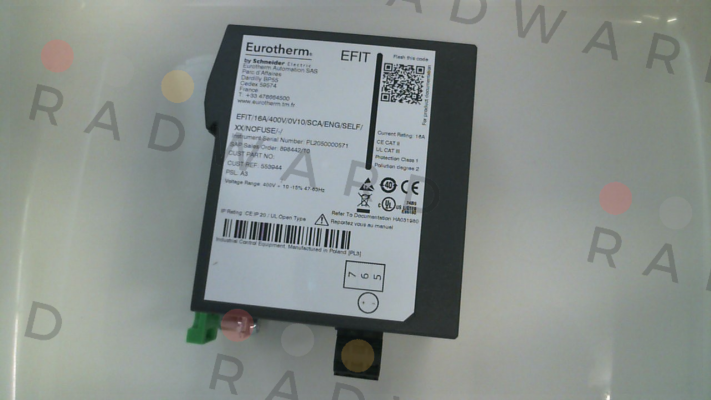 EFIT/16A/400V/0V10/SCA/ENG/SELF/XX/NOFUSE/-/ Eurotherm