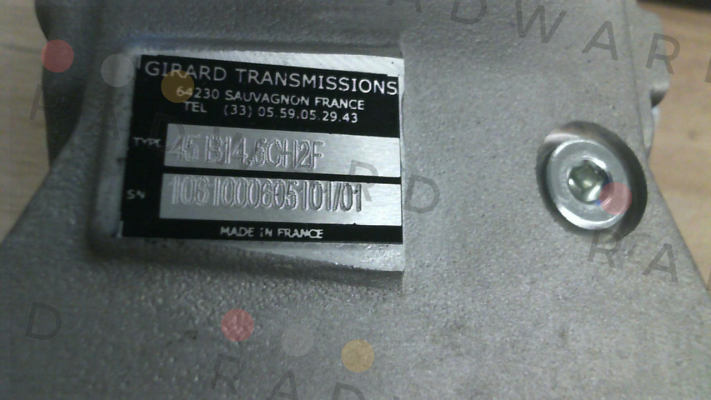 Dynabox 45 Basic 14,5 C H2 F Girard Transmissions