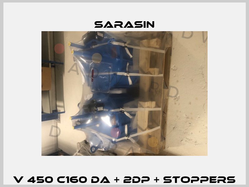 V 450 C160 DA + 2DP + STOPPERS Sarasin