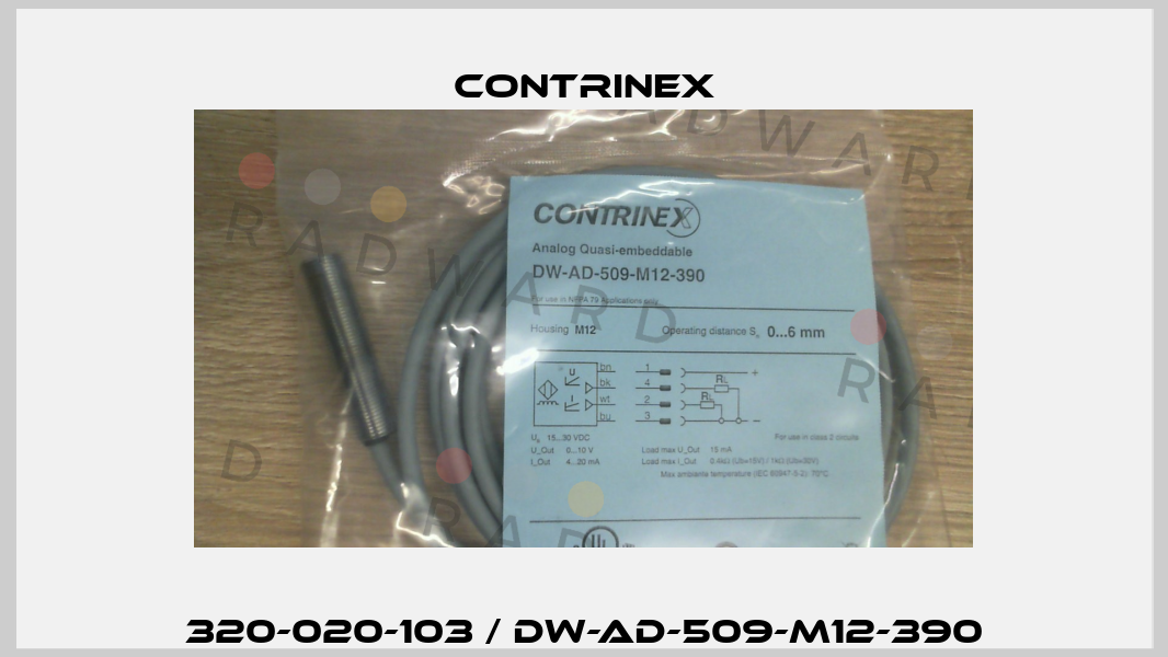 320-020-103 / DW-AD-509-M12-390 Contrinex