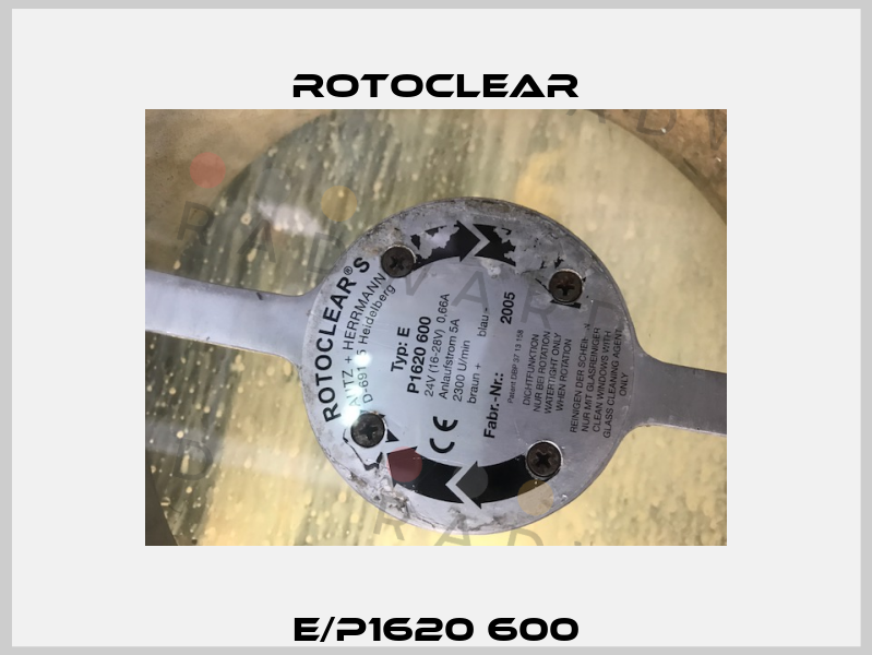 E/P1620 600 Rotoclear