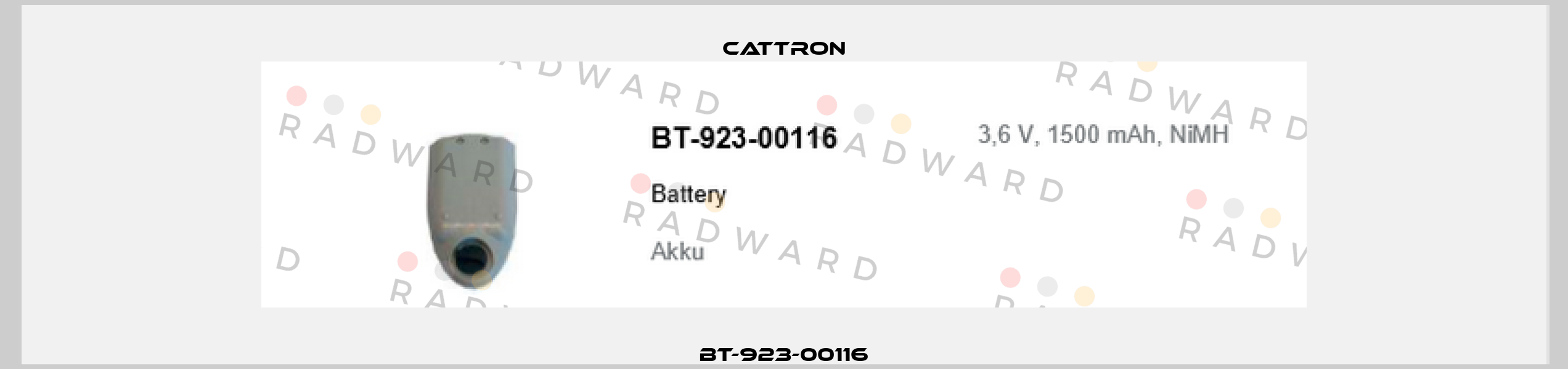 BT-923-00116 Cattron