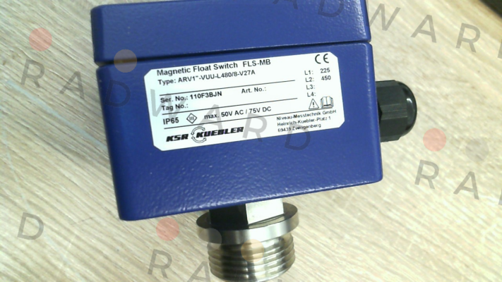 ARV1"-VUU-L480/8-V27A    FLS-MB Ksr Kuebler