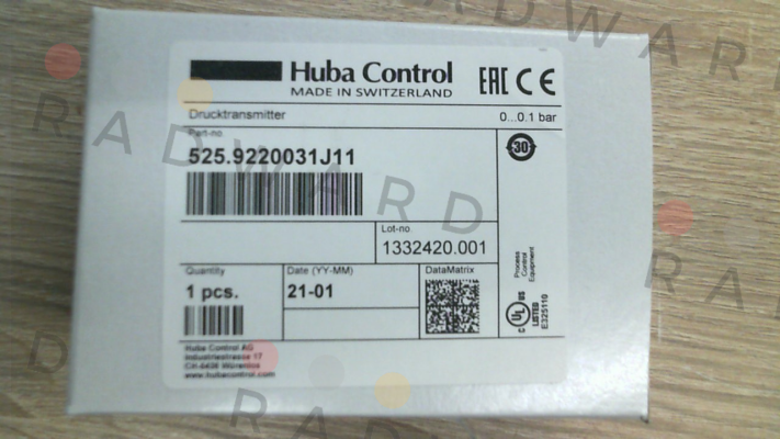 525-922-00-3-1-j11 Huba Control